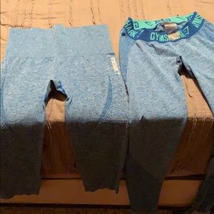 Gymshark leggings and Capri leggings
